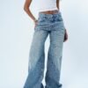 LIGH BLUE EXTRA WIDE LEG DENIM