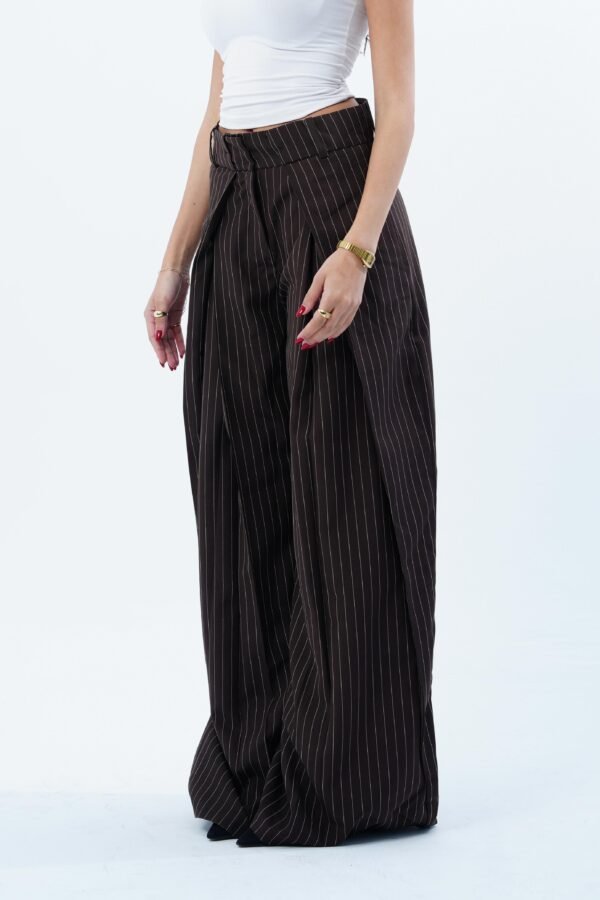 STRIPPED TAILORED PANTS