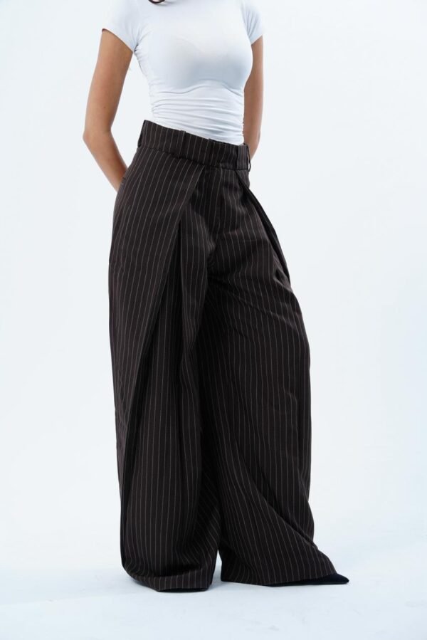 STRIPPED TAILORED PANTS