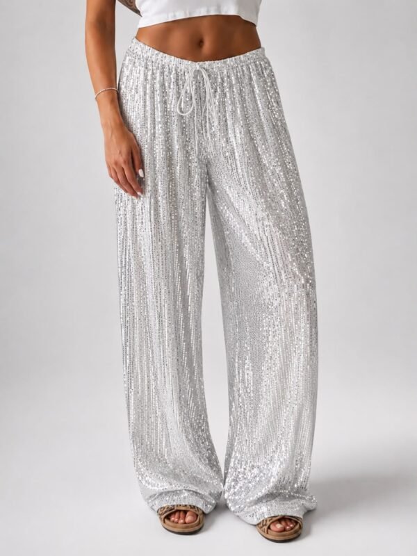 THE White SPARKLE PANTS