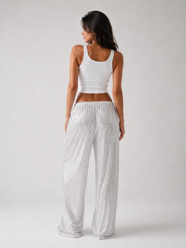 THE White SPARKLE PANTS