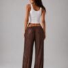 THE Brown SPARKLE PANTS