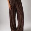 THE Brown SPARKLE PANTS